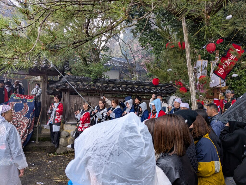 氷見大浦獅子舞2025宮入